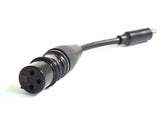 Adapter Kabel XLR-3 Female auf Rundstecker DC 8 mm (DC+)